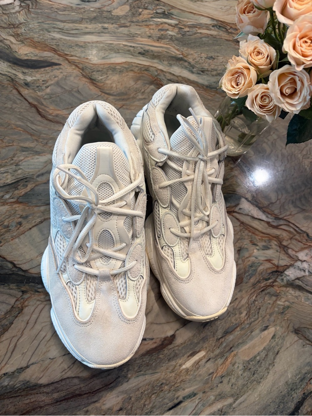 Adidas x Kanye West Yeezy 500 Bone White